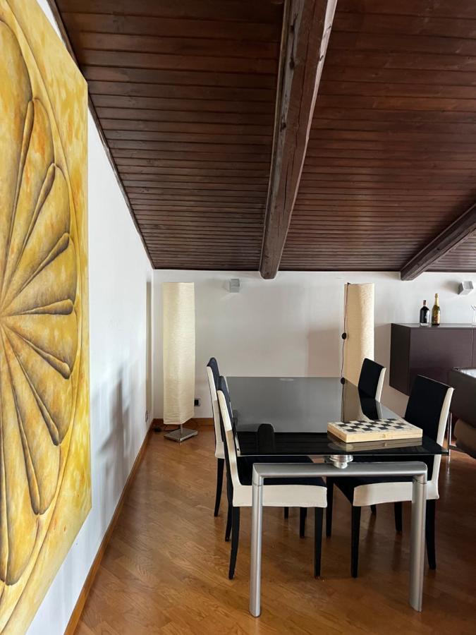 Ferienwohnung Amala, Luxury Pool Loft San Nicola La Strada Exterior foto